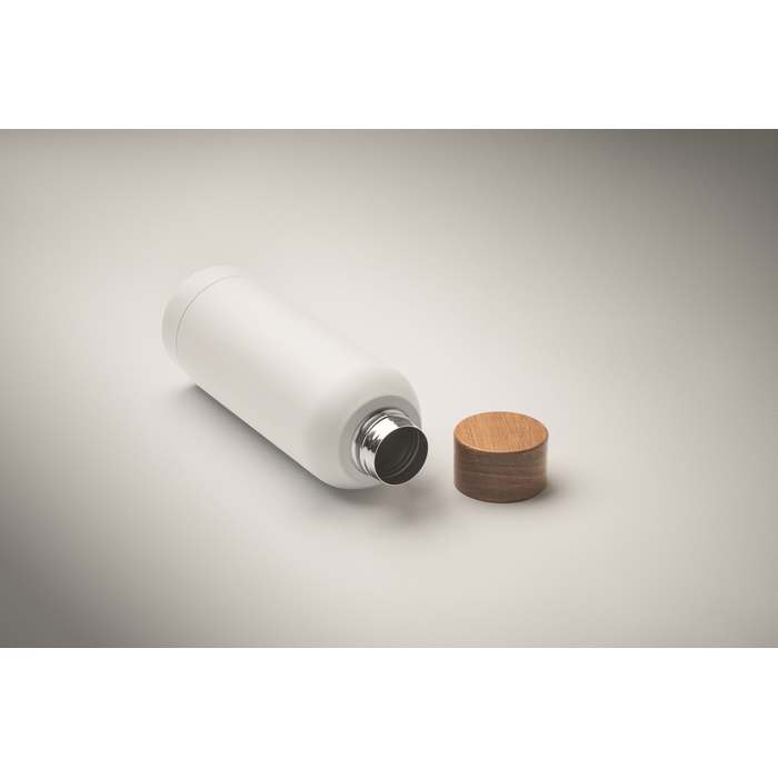 Reklámajándék | Geiser Szimplafalú palack 700 ml, fehér